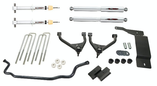 Belltech 150207TPS 4 Lift Kit Front and Rear Trail Performance Struts/Shocks