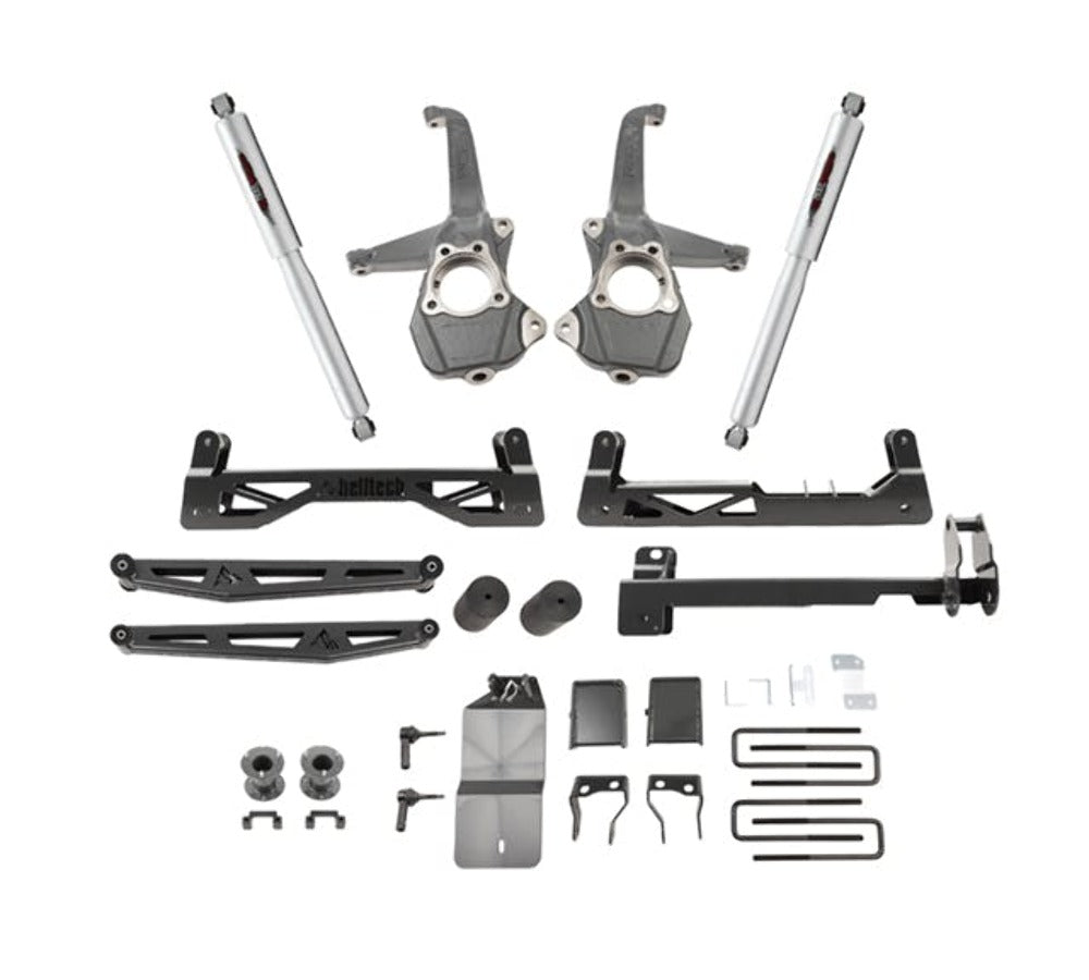 Belltech 150210BK 6 Lift Kit Rear Trail Performance Shocks Only