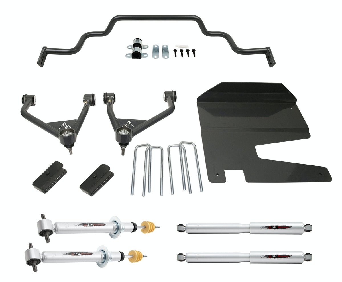 Belltech 150212TPS 4 Lift Kit Front and Rear Trail Performance Struts/Shocks