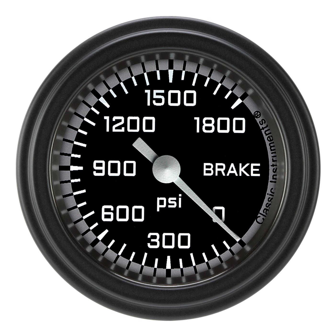 Classic Instruments Brake Pressure Gauge AX167GBLF