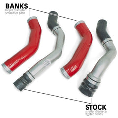 Banks Power 25992 Boost Tube System; 2013-2018 Ram 6.7