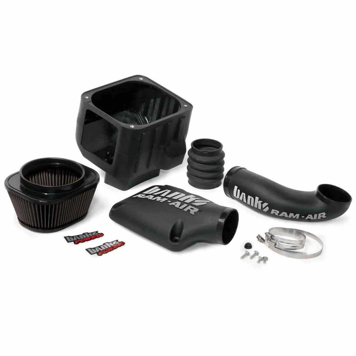 Banks Power 41802-D Ram-Air Intake System; Dry Filter-99-08 Chev/GMC; 1500-W/Elec Fan