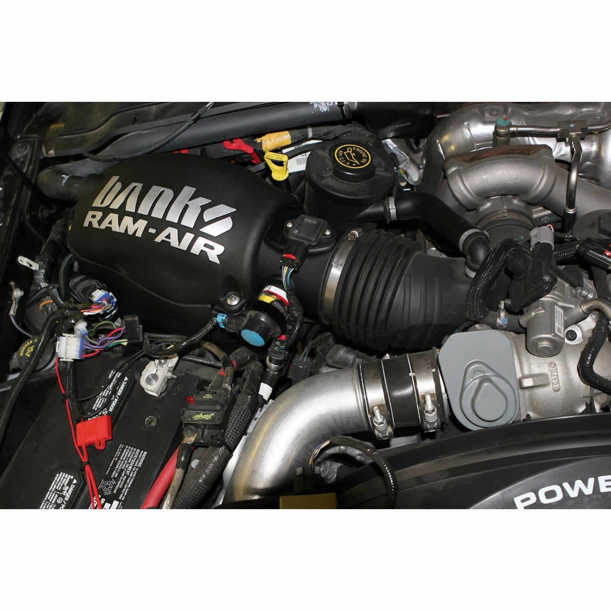 Banks Power 42185-D Ram-Air Intake Syst; Dry Filter-2008-10 Ford 6.4L