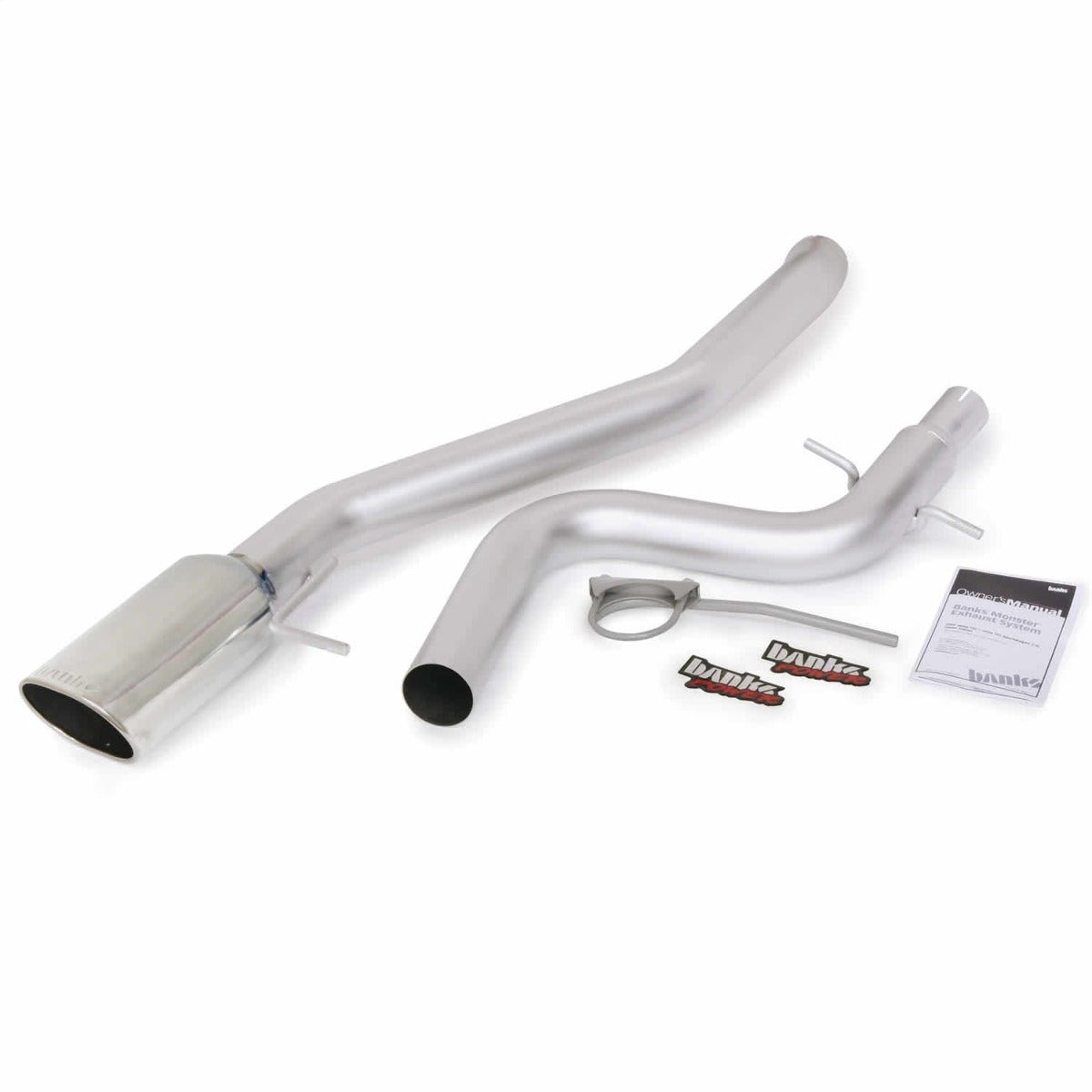 Banks Power 46180 Monster Exhaust System; S/S-Chrome Tip-2009-10 VW Jetta; 2.0L TDI