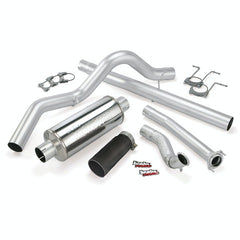 Banks Power 46298-B Monster Exhaust System; S/S-Black Tip-1994-97 Ford 7.3L; Eclb