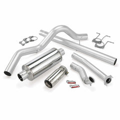 Banks Power 46298 Monster Exhaust System; S/S-Chrome Tip-1994-97 Ford 7.3L; ECLB