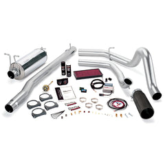 Banks Power 47546-B Stinger System; Single Exh; S/S-Black Tip-99 1/2-03 Ford 7.3L F250/350; Auto
