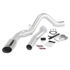 Banks Power 47784 Monster Exhaust System; Single; S/S-Chrome Tip-07-10 Chevy 6.6L LMM; ECSB-CCLB