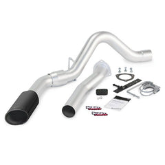 Banks Power 47784-B Monster Exhaust System; Single; S/S-Black Tip-07-10 Chev 6.6L LMM; ECSB-CCLB