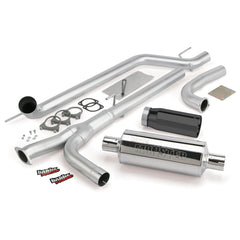 Banks Power 48123-B Monster Exhaust System; S/S-Black Tip-2004-2014 Nissan 5.6L Titan; All