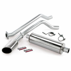 Banks Power 48355 Monster Exhaust System; Single-Side Exit; S/S-Chrome Tip-2013-14 Chevy 5.3L; ECR