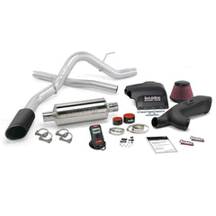 Banks Power 48494-B Stinger System; S/S-Black Tip-11-14 Ford F-150; 3.5L EcBst-RCSB/CCSB/CCLB