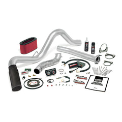 Banks Power 48558-B Stinger System; Single Exh; S/S-Black Tip-1995 1/2-97 Ford 7.3L; Man