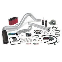 Banks Power 48560-B Stinger-Plus System; Single Exh; S/S-Black Tip-1995 1/2-97 Ford 7.3L; Man