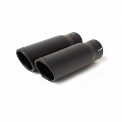 Banks Power 48602-B Monster Exhaust System; Duals; S/S-Black Tips-2014-15 Dodge Ram 1500; 3.0L Dsl