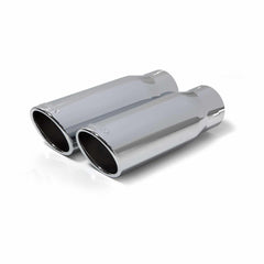 Banks Power 48602 Monster Exhaust System; Duals; S/S-Chrome Tips-2014-15 Dodge Ram 1500; 3.0L Dsl