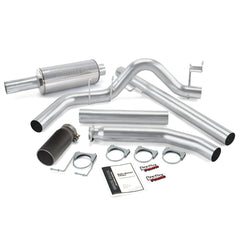 Banks Power 48636-B Monster Exhaust System; S/S-Black Tip-1998-02 Dodge 5.9L Ext Cab