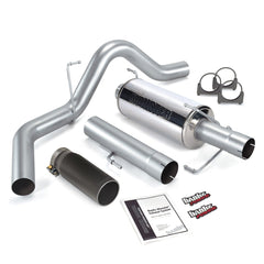 Banks Power 48708-B Monster Exhaust System; S/S-Black Tip-2006-07 Dodge 325Hp; Mega Cab