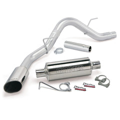 Banks Power 48762 Monster Exhaust System; S/S-Chrome Tip-2015 Ford F-150; 2.7L;3.5L EcBst; 5.0 V8;