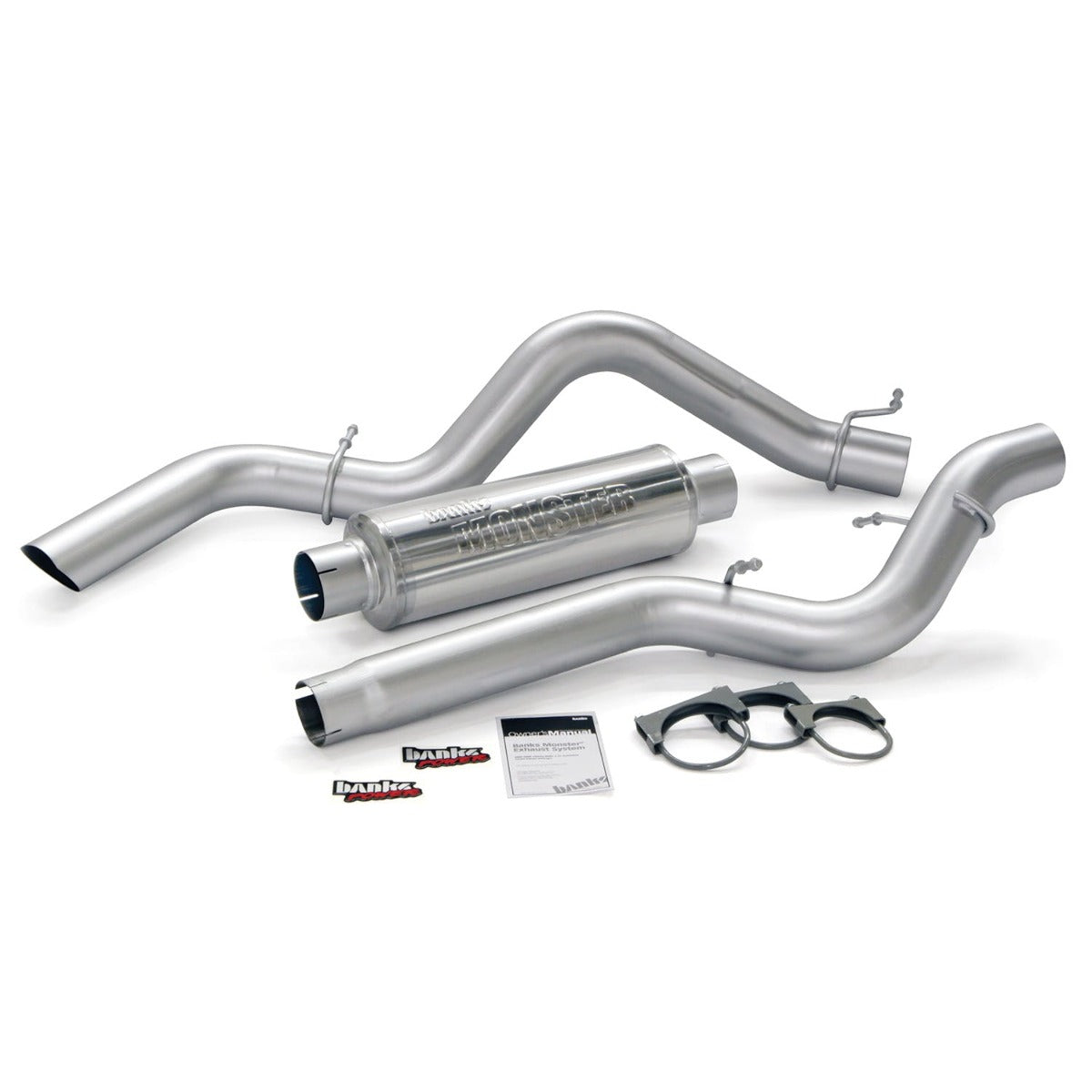 Banks Power 48772 Monster Sport Exhaust-2006-07 Chevy 6.6L; Sclb