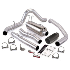 Banks Power 48787-B Monster Exhaust System; S/S-Black Tip-2003-07 Ford 6.0L; Cclb