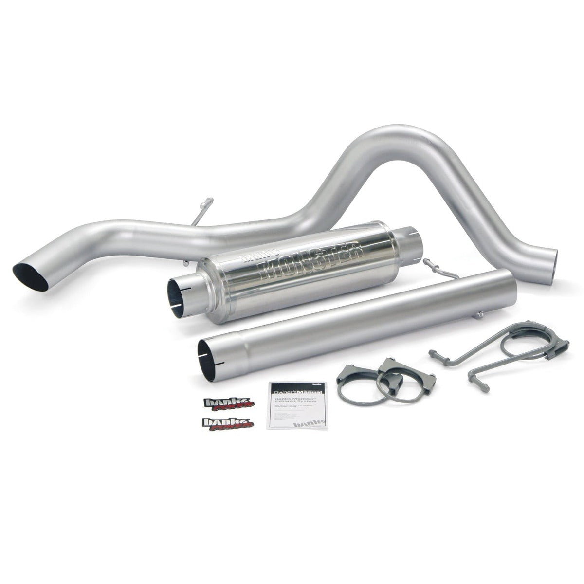 Banks Power 48789 Monster Sport Exhaust-1999-03 Ford 7.3L; W/O Cat Conv