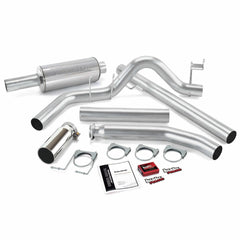 Banks Power 49357 Git-Kit; Single Exh; S/S-Chrome Tip-1998-00 Dodge 5.9L; Std Cab