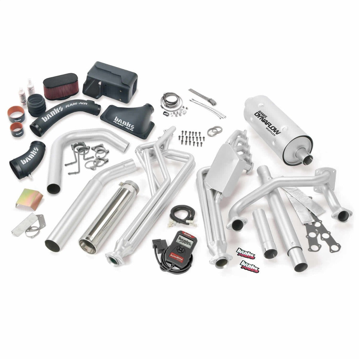 Banks Power 49381 PowerPack System; W/AutoMind-2011-12 Ford 6.8L MH-A; Left Exit