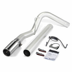 Banks Power 49775 Monster Exhaust; Single; S/S-Chrome Tip-2014-15 Dodge Ram 6.7L; CCSB