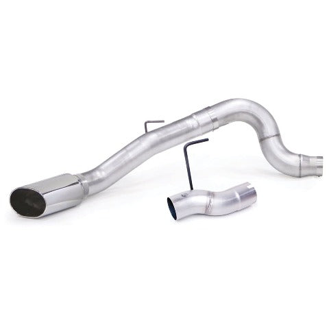 Banks Power 49778 Monster Exhaust; 5.0in. Single; S/S-Chrome Tip-2013-18 Ram 6.7L; Mega-Cab SB