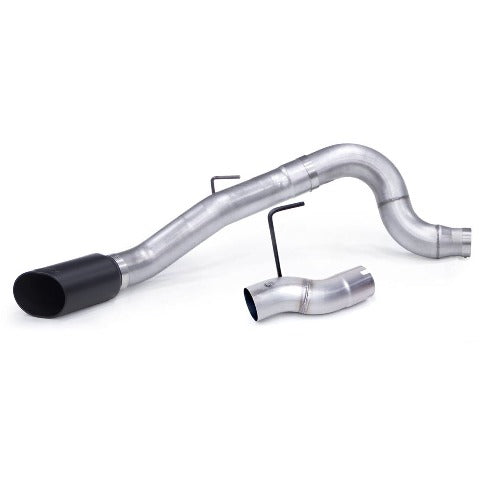 Banks Power 49778-B Monster Exhaust; 5.0in. Single; S/S-Black Tip-2013-18 Ram 6.7L; Mega-Cab SB