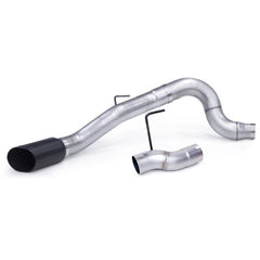 Banks Power 49778-B Monster Exhaust; 5.0in. Single; S/S-Black Tip-2013-18 Ram 6.7L; Mega-Cab SB