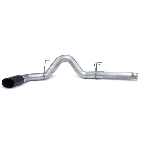 Banks Power 49779-B Monster Exhaust; 5.0in. Single; S/S-Black Tip-2010-12 Ram