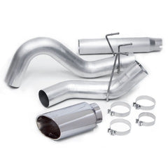 Banks Power 49779 Monster Exhaust; 5.0in. Single; S/S-Chrome Tip-2010-12 Ram