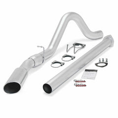 Banks Power 49788 Monster Exhaust; Single; S/S-Chrome Tip-11-13 Ford 6.7L F250-350/2014 F-450-CCSB