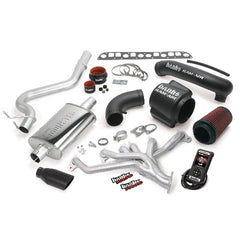 Banks Power 51331-B Powerpack System; Single Exh; S/S-Black Tip-1998-99 Jeep 4.0L Wrangler