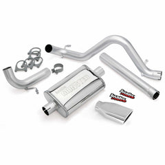 Banks Power 51343 Monster Exhaust System; S/S-Chrome Tip-2012-15 Jeep 3.6L; Wrangler; All-4Dr