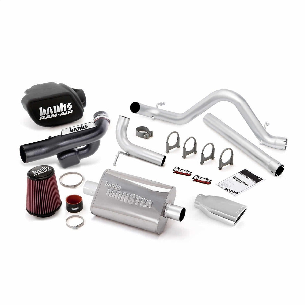 Banks Power 51345 Stinger System (no AutoMind); S/S-Chrome Tip-2012-15 Jeep 3.6L Wrangler; All-4Dr