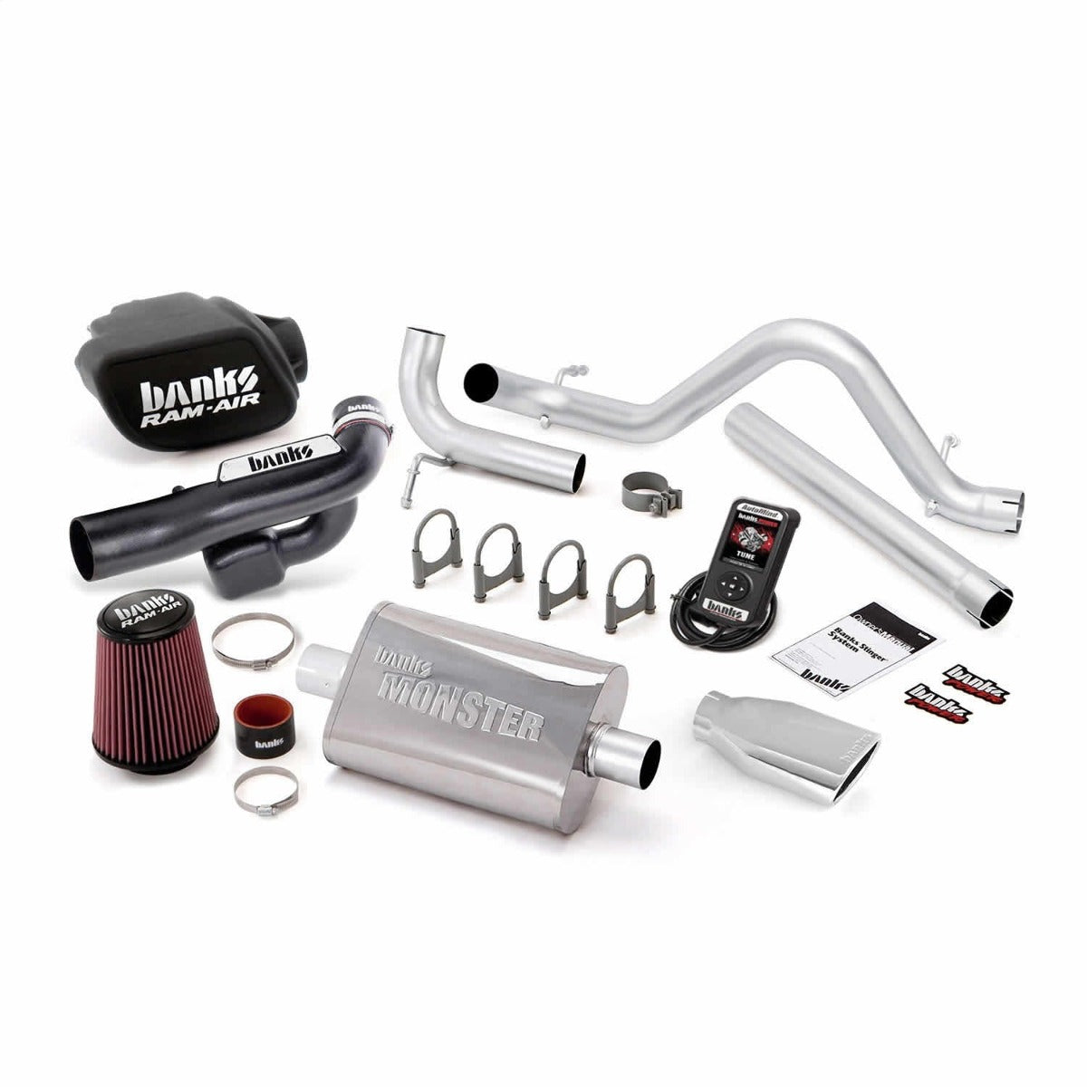 Banks Power 51349 Stinger System (w/AutoMind); S/S-Chrome Tip-2012-14 Jeep 3.6L Wrangler; All-4Dr