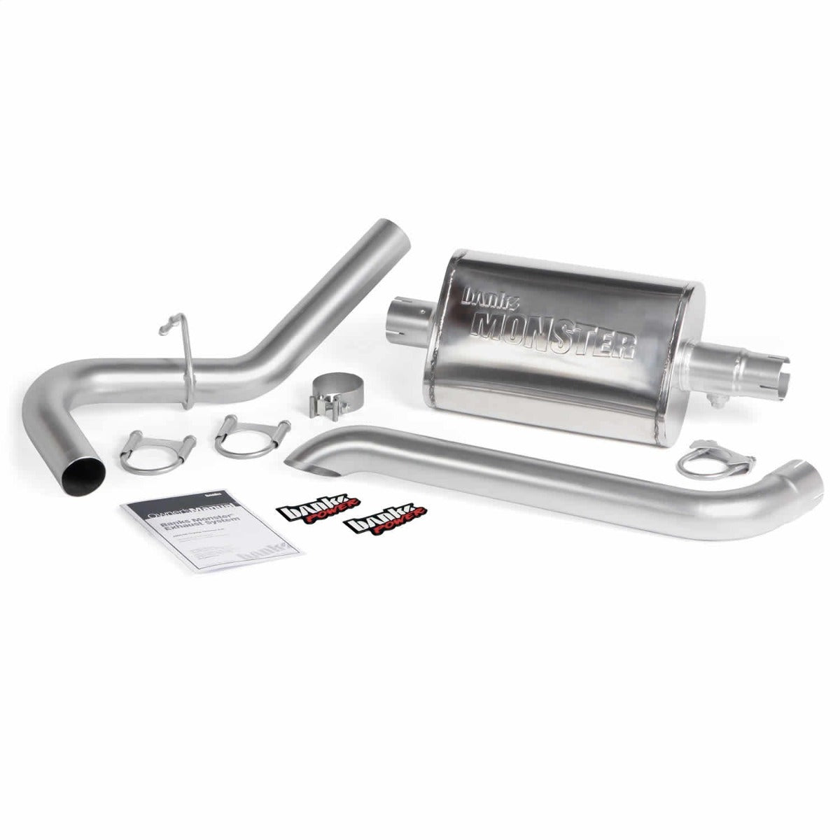 Banks Power 51360 Monster Exhaust System; 1987-2001 Jeep 4.0L Cherokee