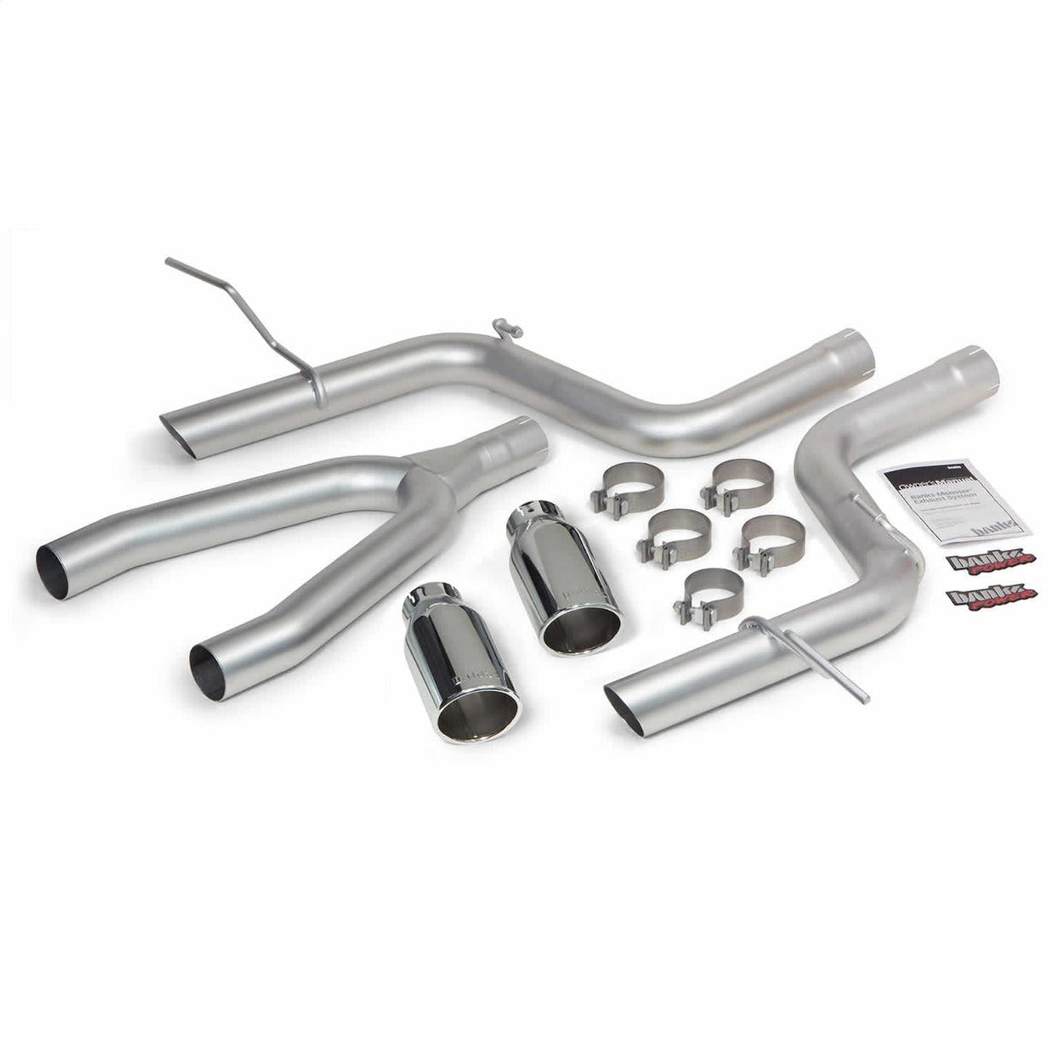 Banks Power 51364 Monster Exhaust System; S/S-Chrome Tips-2014 Jeep Grand Cherokee; 3.0L Dsl