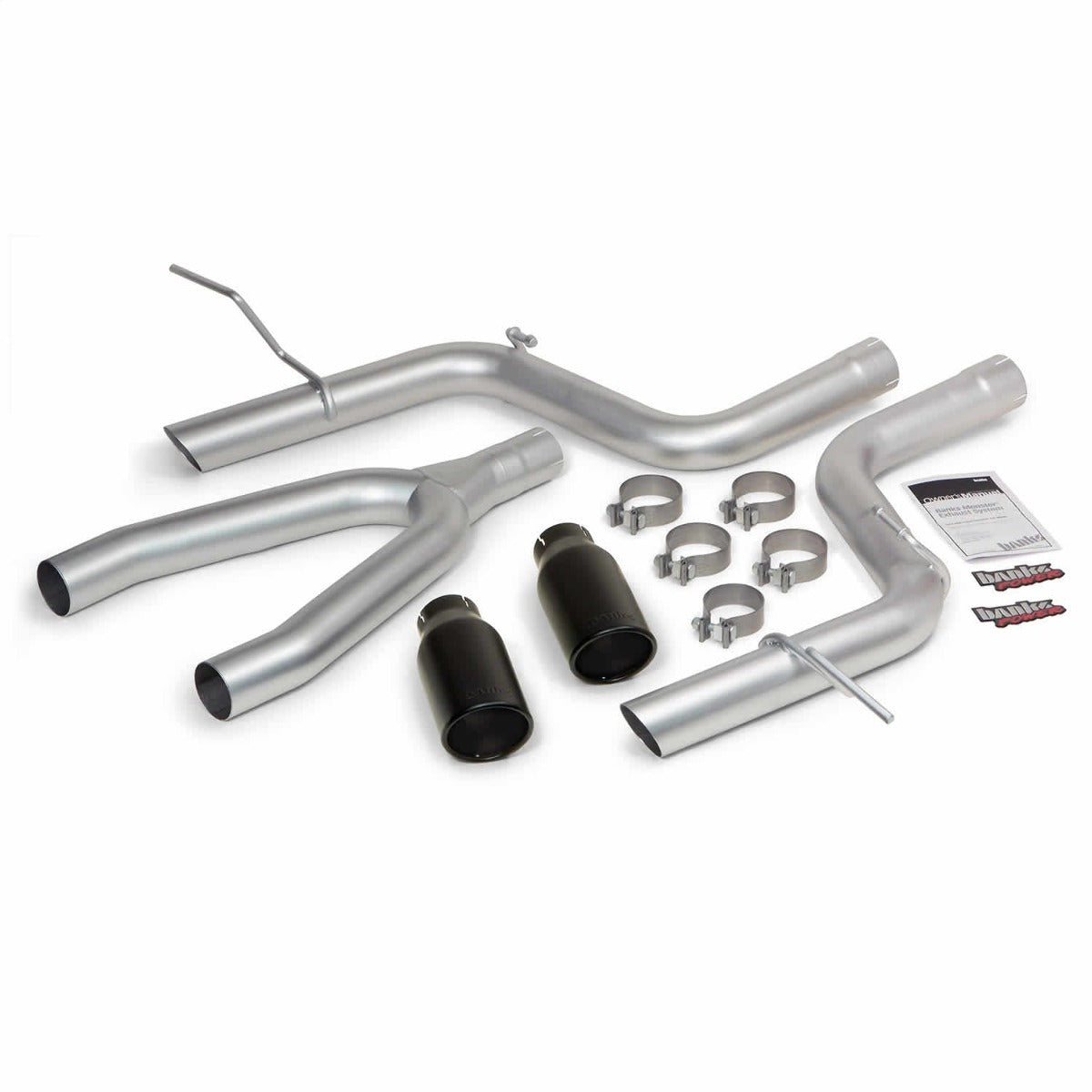 Banks Power 51364-B Monster Exhaust System; S/S-Black Tips-2014 Jeep Grand Cherokee; 3.0L Dsl
