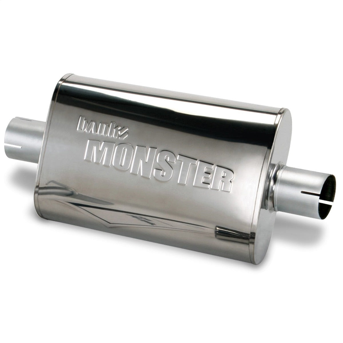 Banks Power 52636 Muffler; 2.5in. X 2.5in. S/S-1991-99 Jeep 4.0L