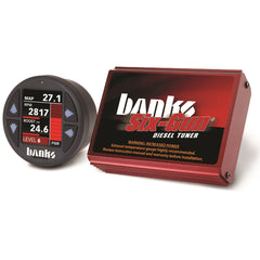 Banks Power 61412 Six-Gun Diesel Tuner w/Banks iDash-1.8-2004-05 Chevy 6.6L; LLY
