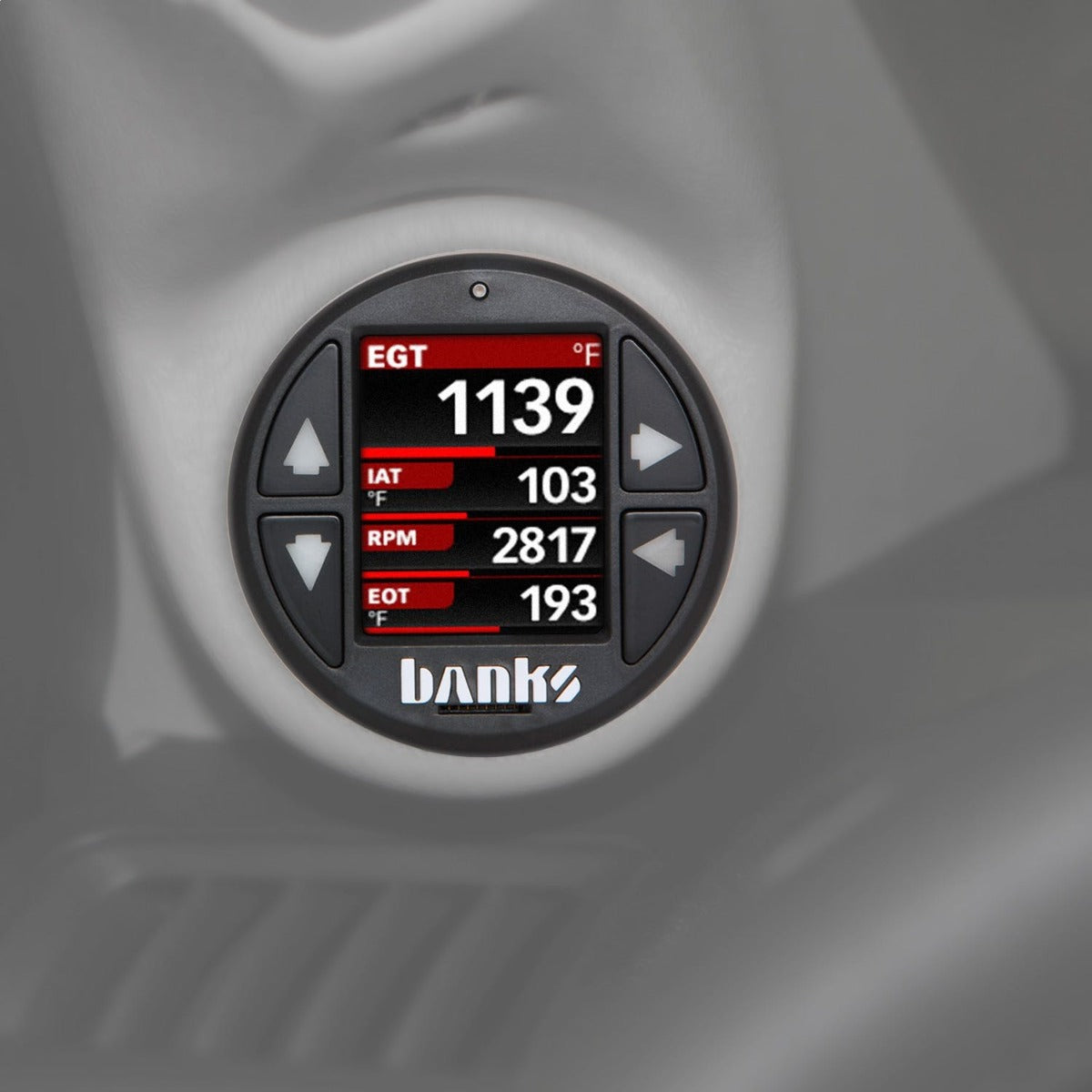 Banks Power 61440 Six-Gun Diesel Tuner w/Banks iDash-1.8 DataMonster-2001-04 Chevy 6.6L; LB7