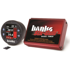 Banks Power 61440 Six-Gun Diesel Tuner w/Banks iDash-1.8 DataMonster-2001-04 Chevy 6.6L; LB7