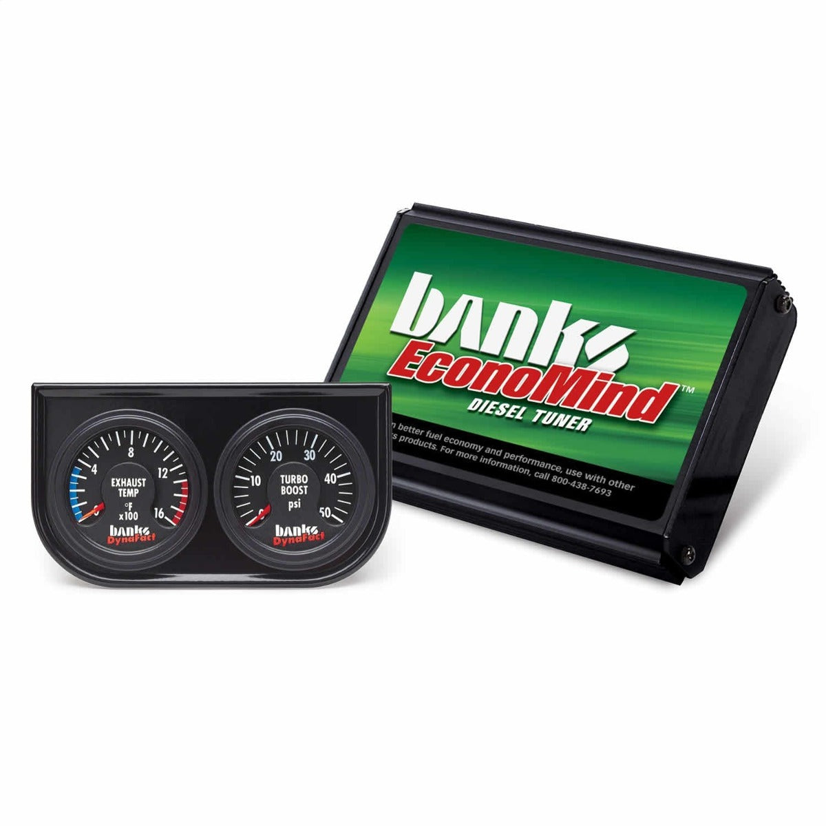 Banks Power 63782 PowerPack; w/Gauges-2007-12 Cummins 6.7L ISB-CR-MH; Pshr-Mid-w/Allison 2000/3000