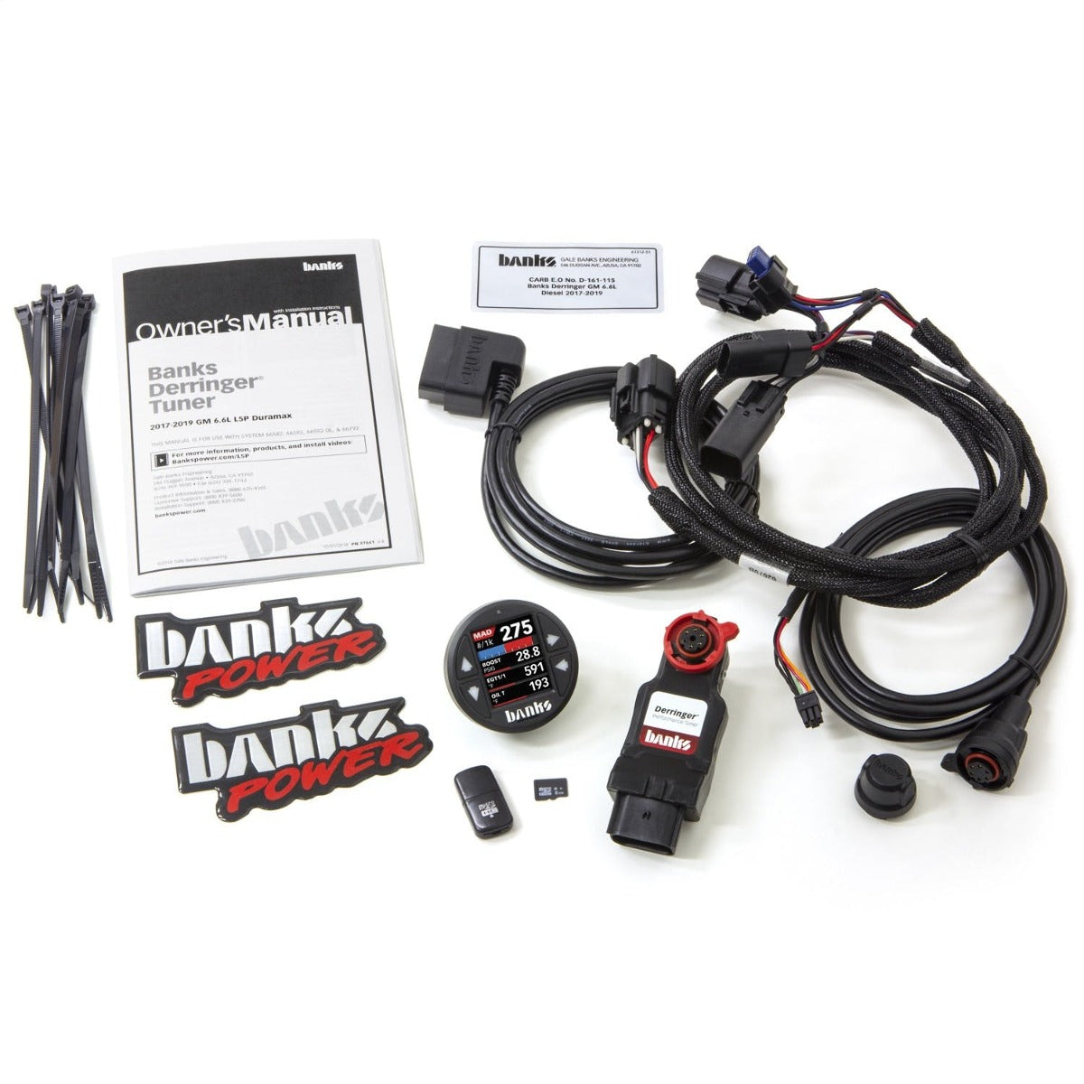 Banks Power 66793 Derringer (Gen 2) with iDash 1.8 DataMonster; 2017-2019 6.6L GM 2500/3500 L5P