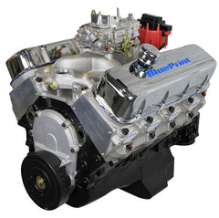 BluePrint Engines 454 ci Big Block GM style engine - dressed longblock w/ carb BP454CTC