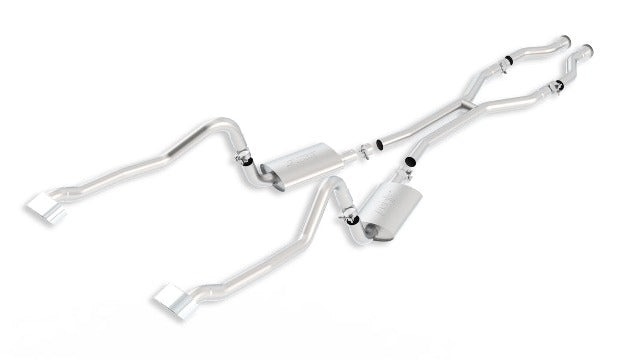 Borla 100407 BARRACUDA 71 383CID AT/MT RWD 2DR S RE RL AC SR 2.5in. TIP 3.31in. X 6.69 RE X 3